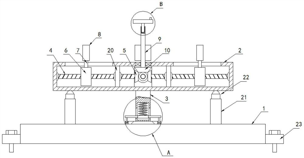 Processing fixture for aluminum alloy automobile wheel processing centers