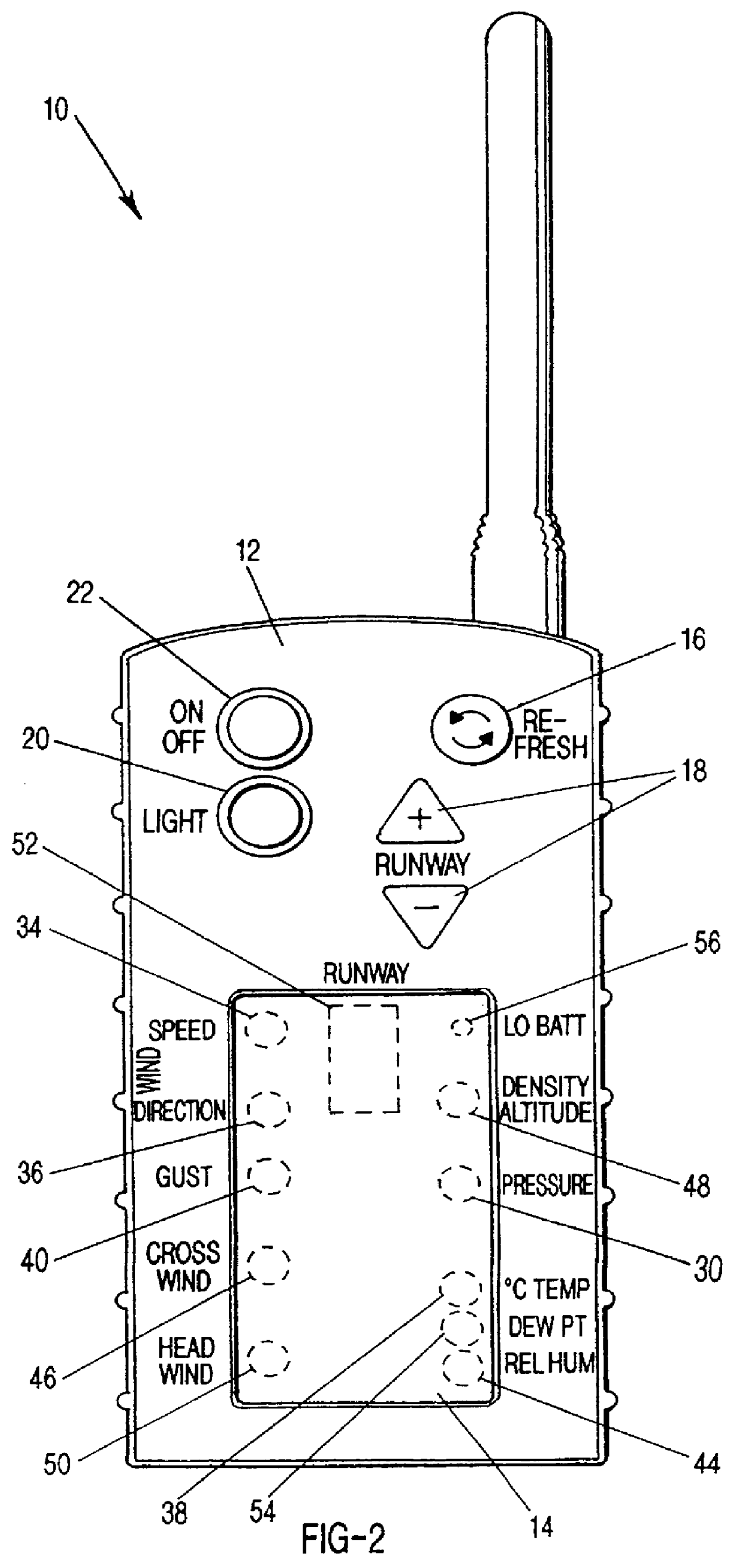 Portable meteorological information system