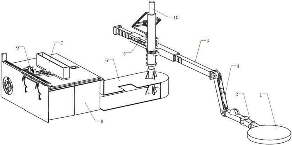 Pure electric automobile automatic wireless charging and charging panel cleaning integrated device