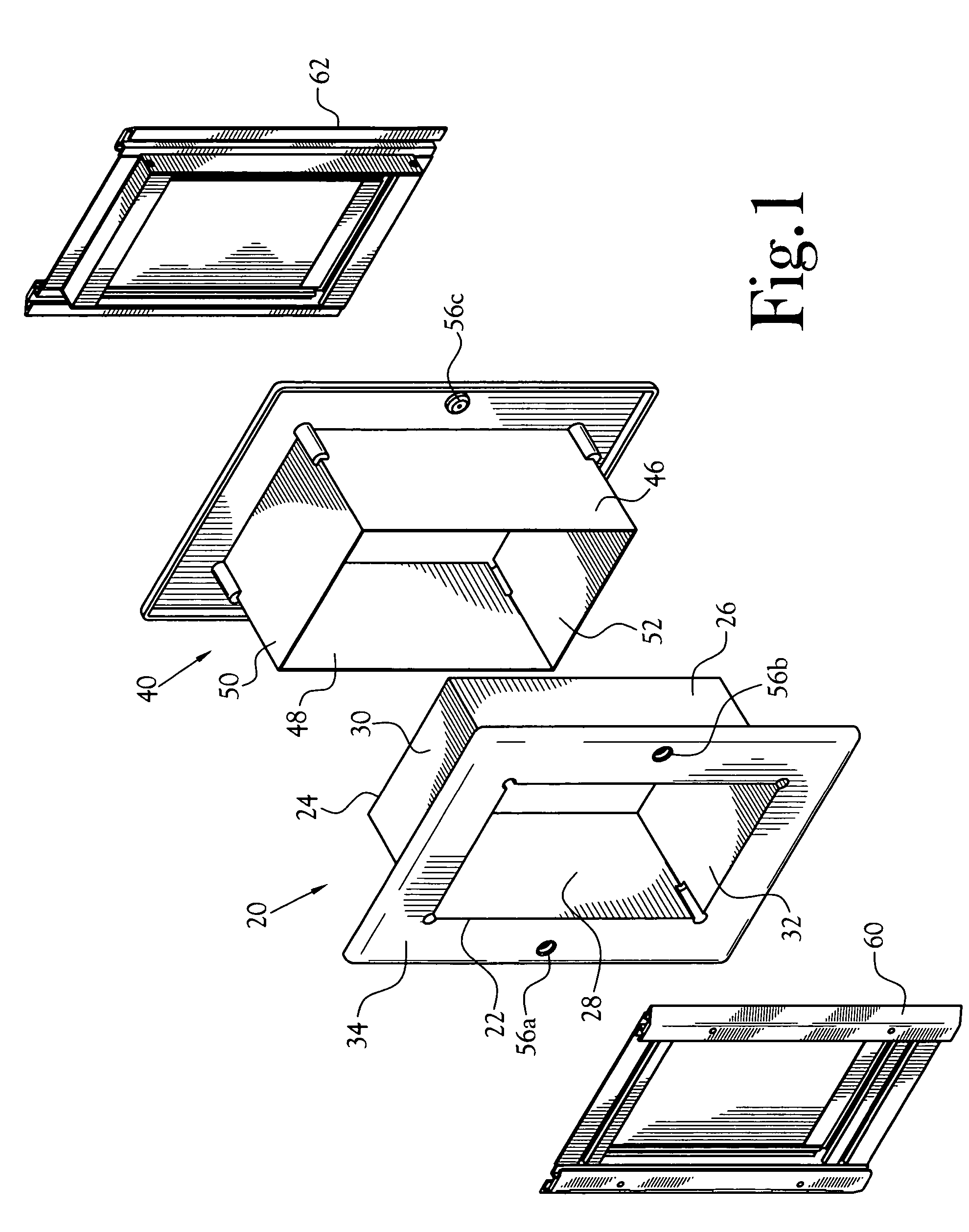 Tunnel/wall unit