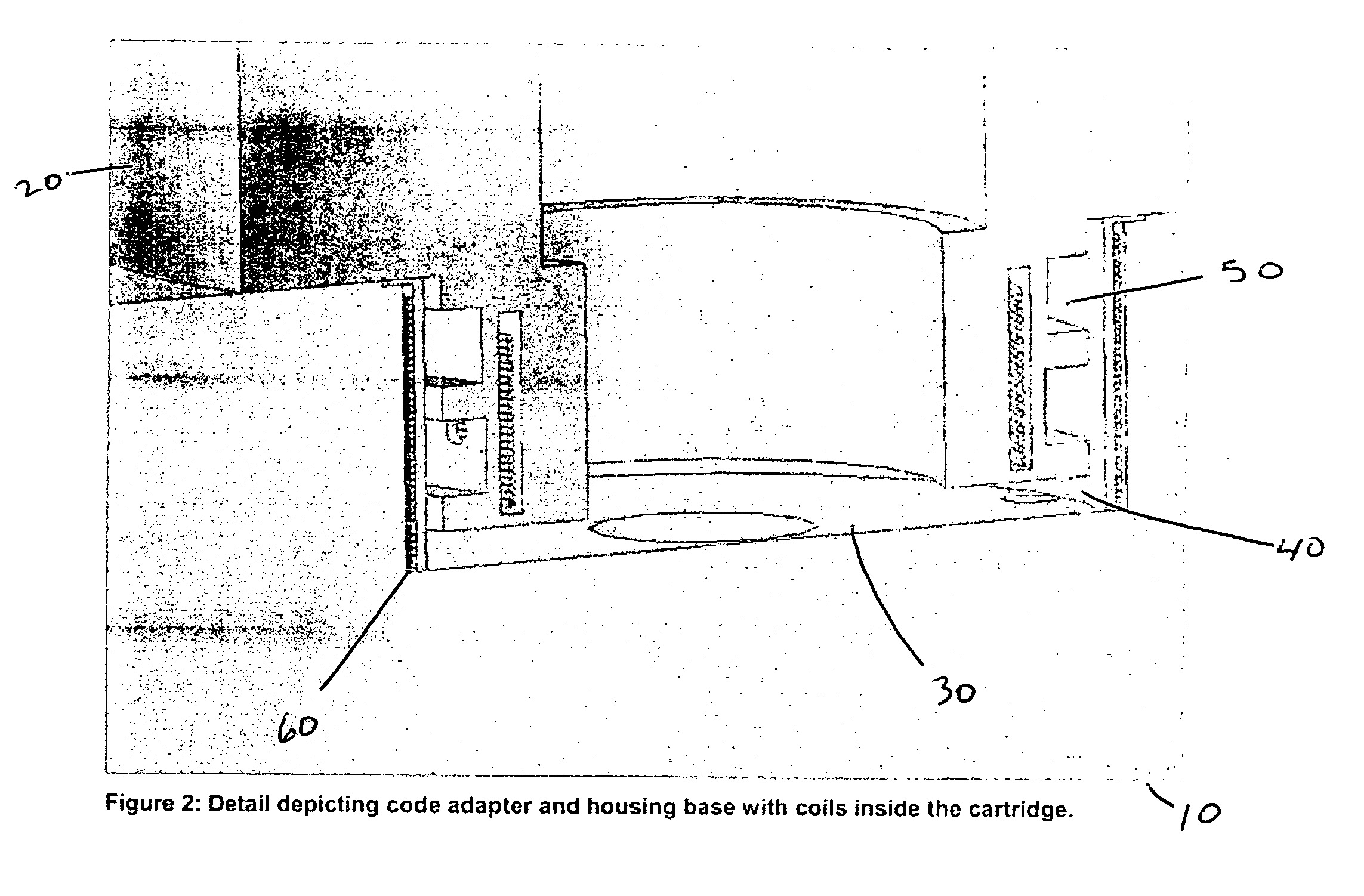 Powered cartridges and other devices within housings