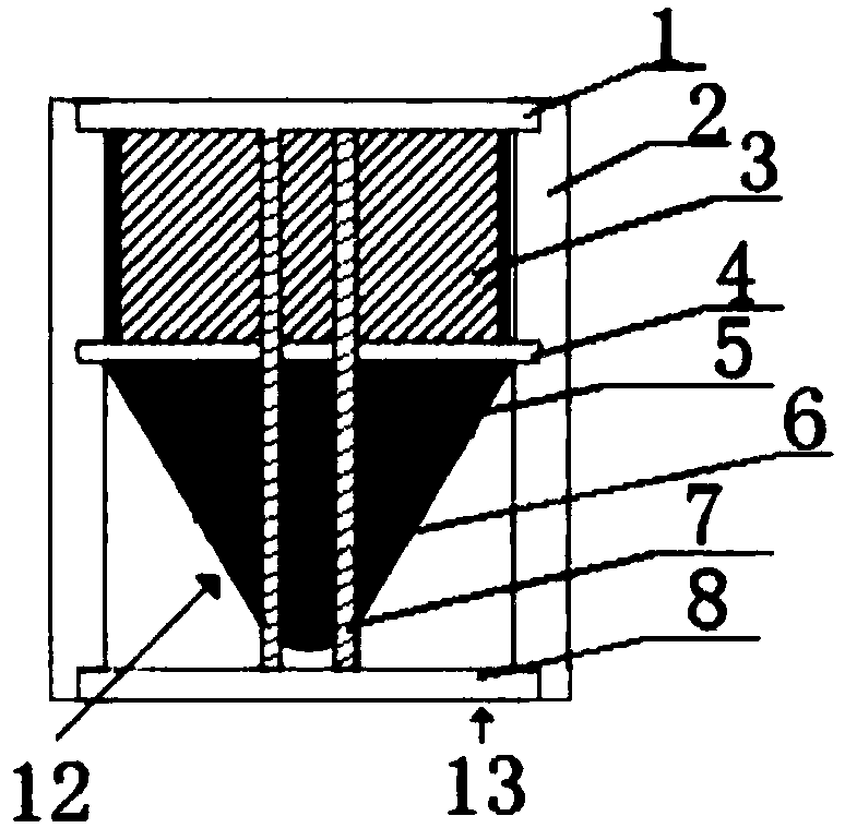 Synthetic steel plastic tank