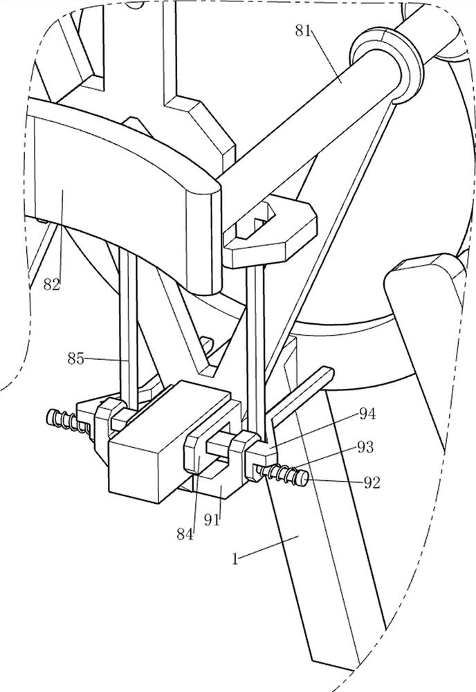 Gypsum recovery treatment device for orthopedics department