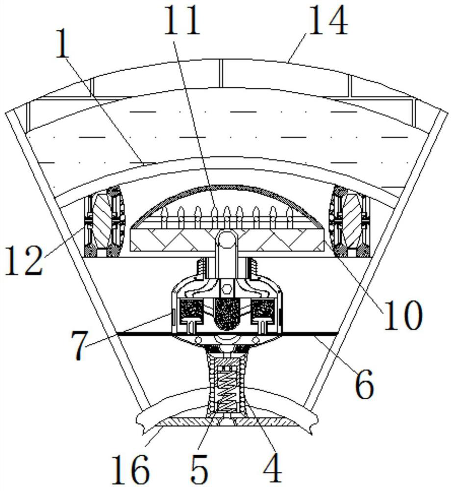 Environment-friendly treatment equipment adapted by utilizing light transmission characteristic of sewage