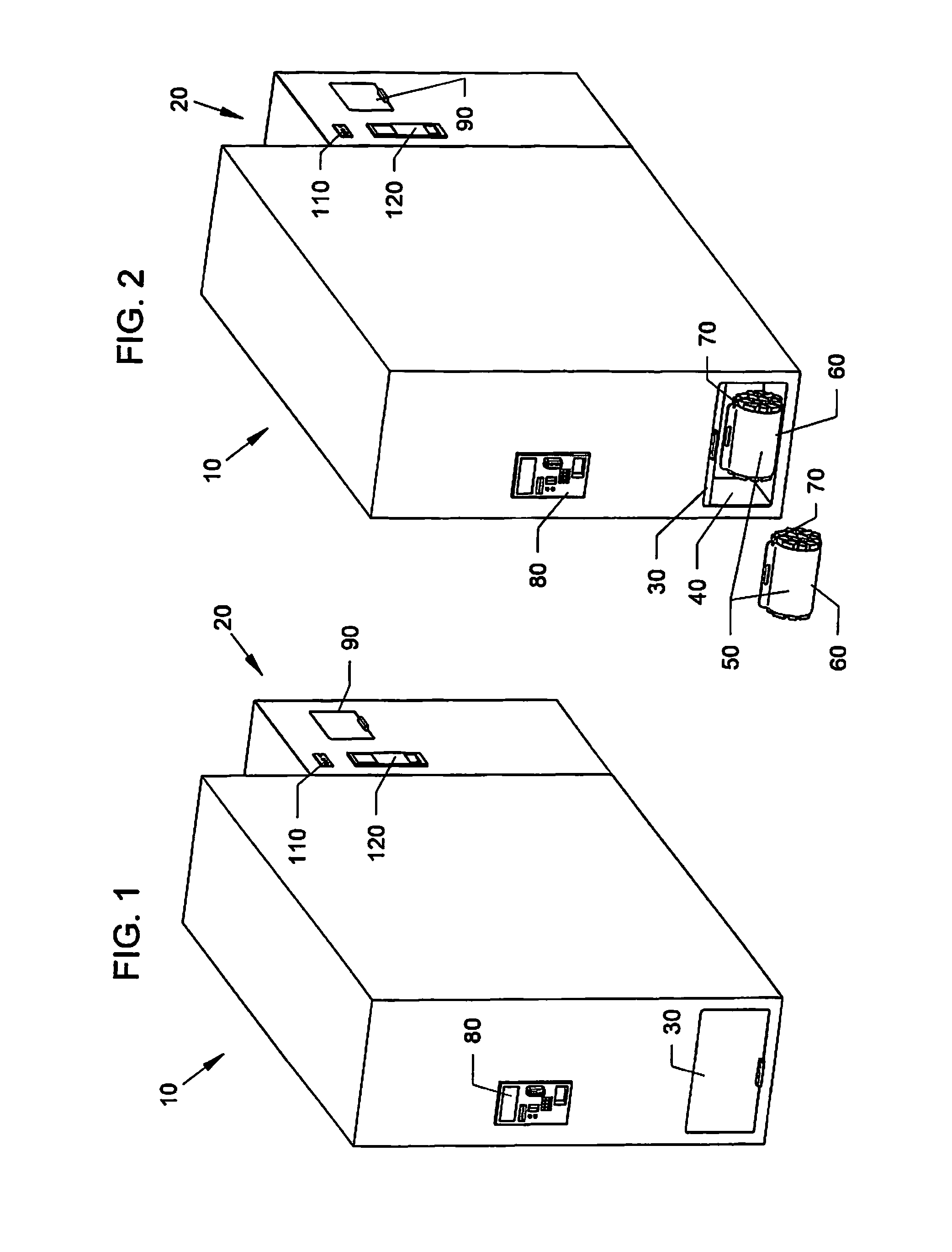 Vending system with recyclable packaging having automated deposit and return