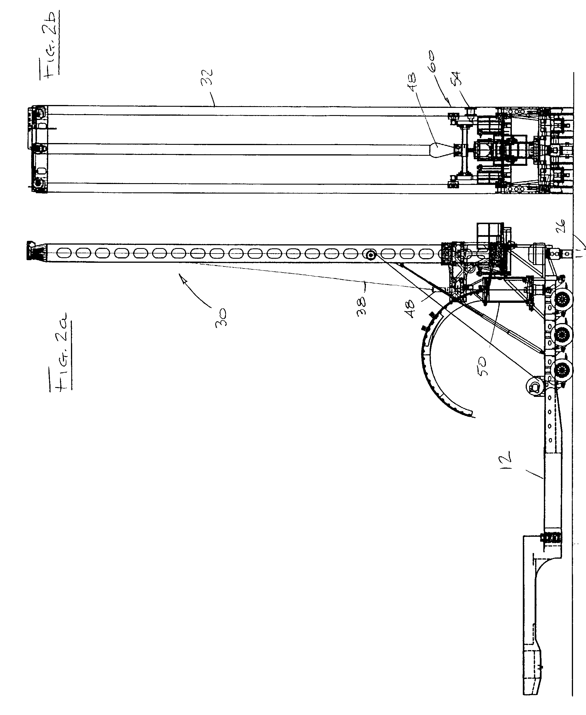 Mast and trolley arrangement for mobile multi-function rig