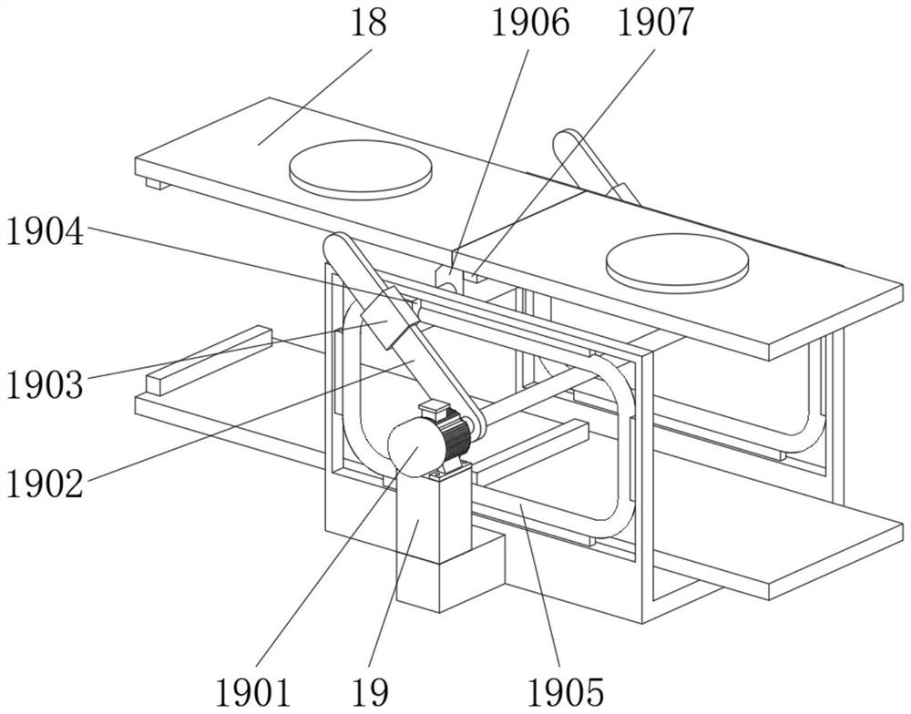 Lightweight glass container rapid forming equipment and use method thereof