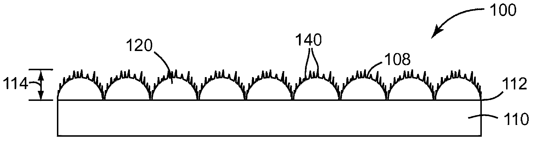 Engineered surfaces for reducing bacterial adhesion