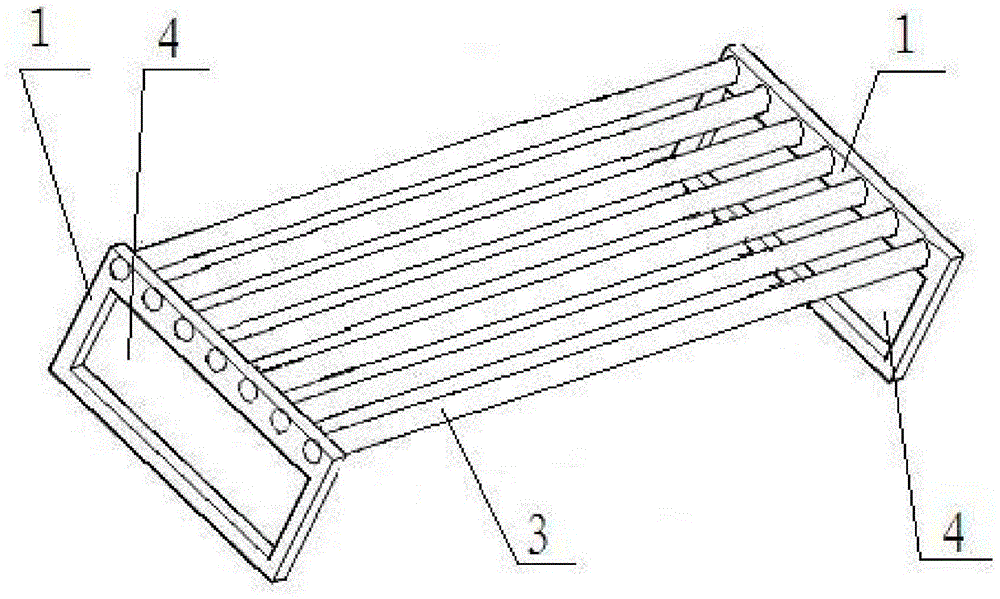 Clamp for preparing graphene in double type manner and method for preparing graphene