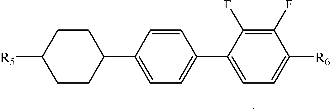 Negative dielectric anisotropic liquid crystal composition and use thereof