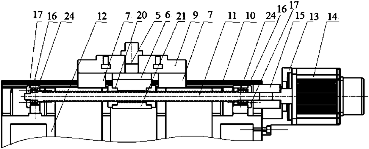 A kind of precision numerical control grinding machine for inner cone surface of small hole