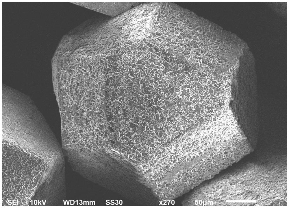 Diamond surface directional etching method