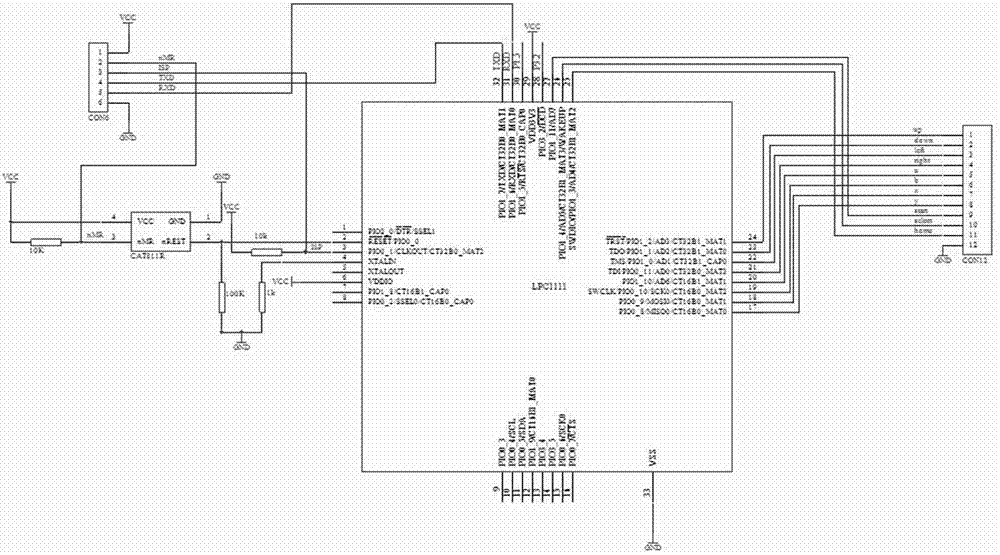 Audio interface-based data transmission method between intelligent terminal and operating handle