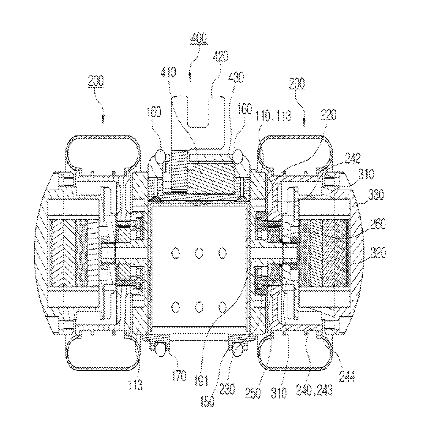 Throw type compact reconnaissance robot