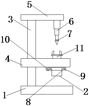 A drilling machine for metal processing with the function of recycling waste materials