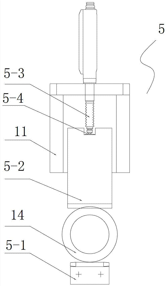 Full-automatic inspection production line for circular parts