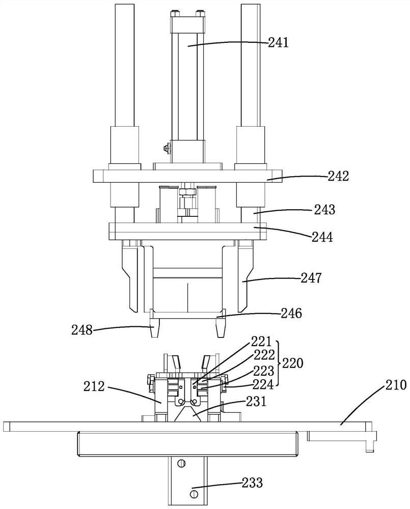 Punching head structure