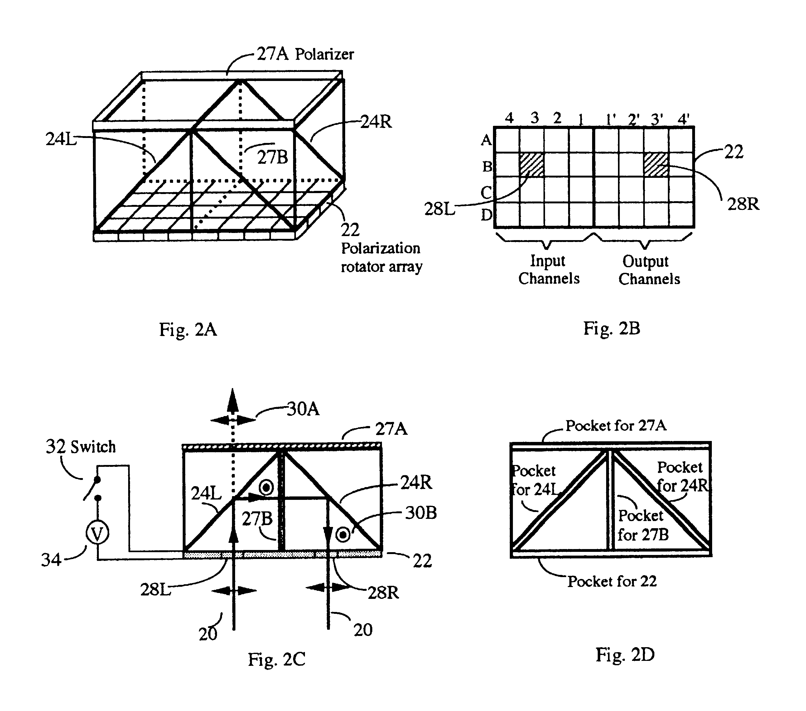 Compact programmable photonic variable delay devices