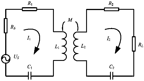 Method for optimizing efficiency of magnetically coupled resonant wireless energy transmission system during deviation of coil