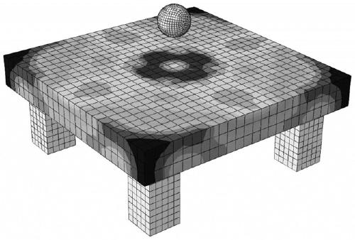 Engineering structure damage remote monitoring and early warning method and system