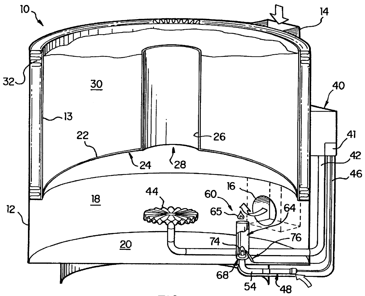 Pilot burner apparatus and method for operating