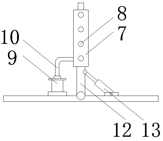 A dust removal device for optical fiber connector