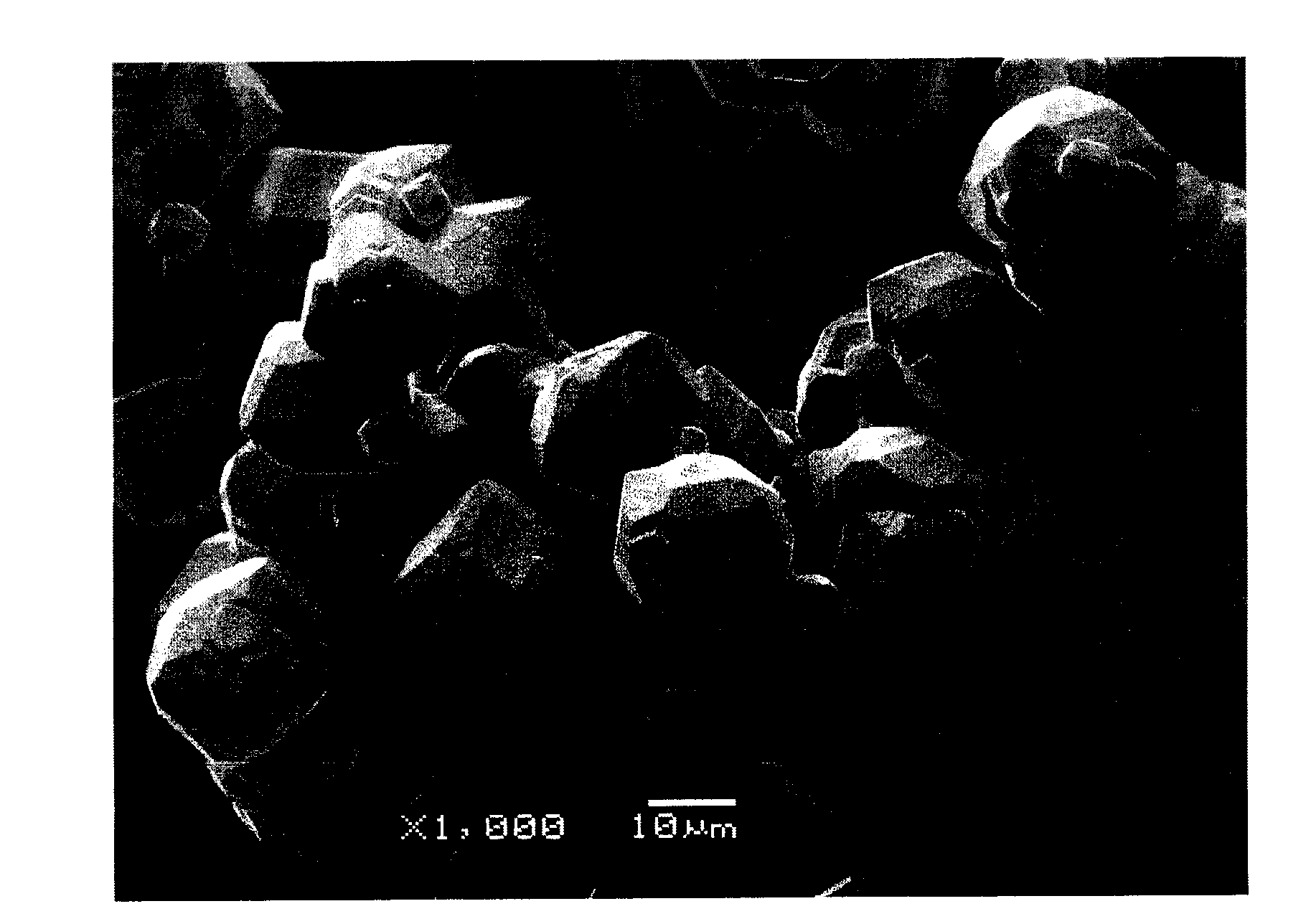 Uniform macromeritic tungsten powder and method for preparing tungsten carbide powder