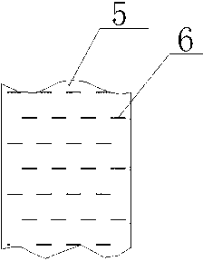 Explosion suppression filling material with composite structure