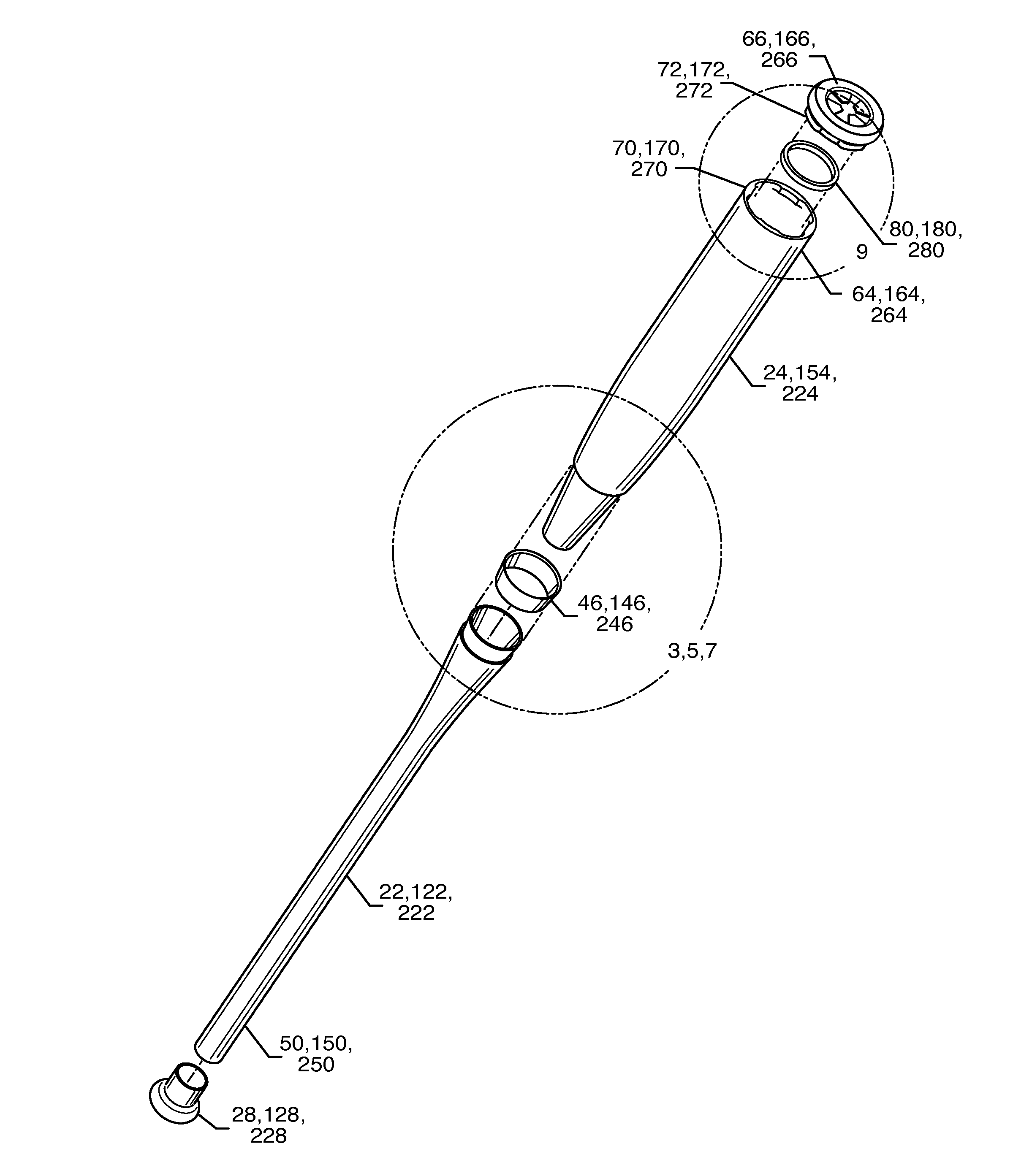 Multi-component bat and assembly process