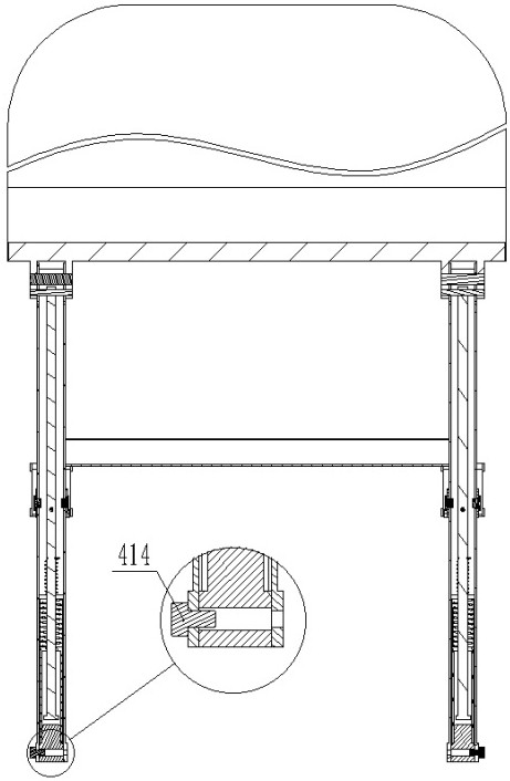 Anti-toppling chair