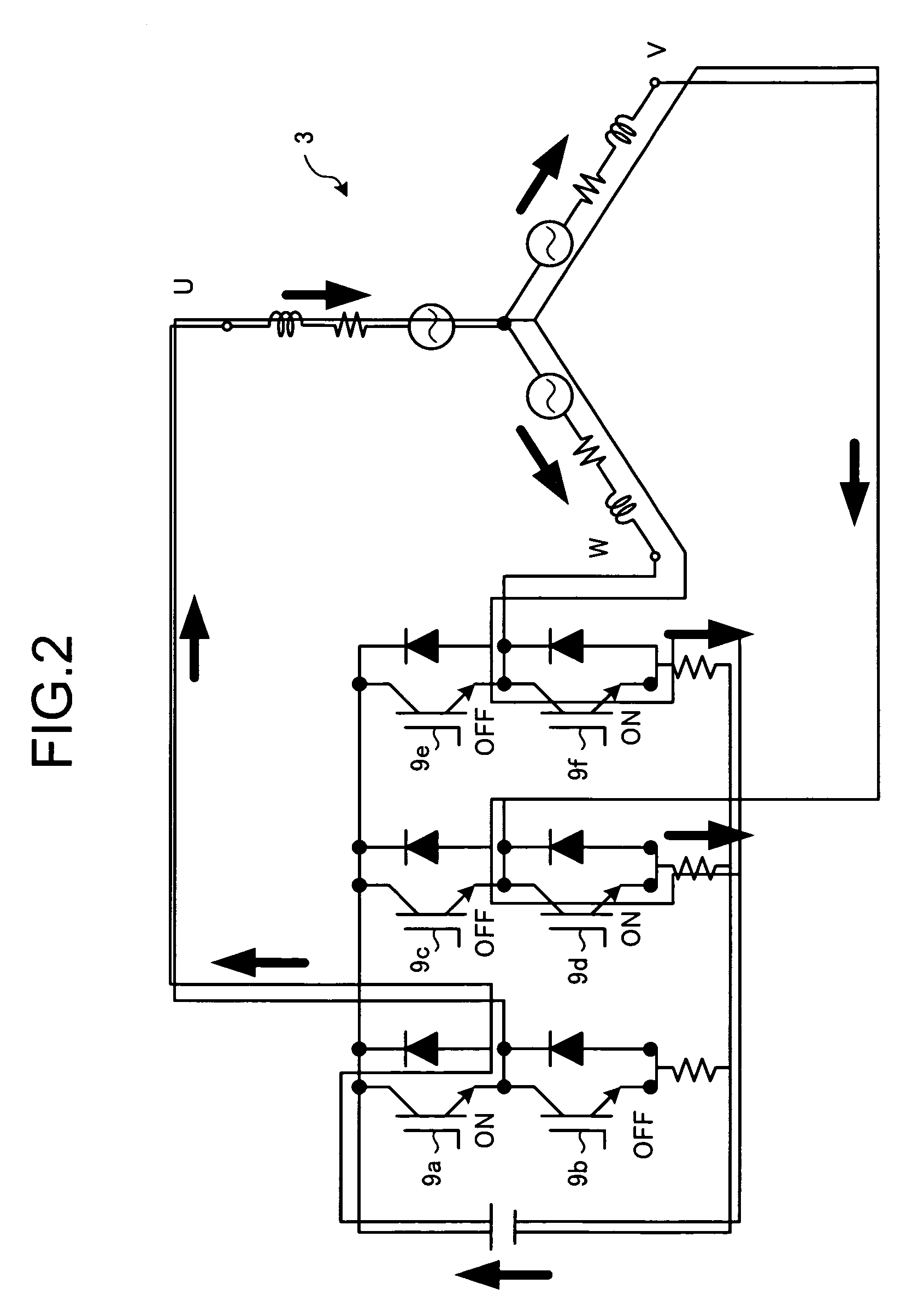 Control device for electric compressor