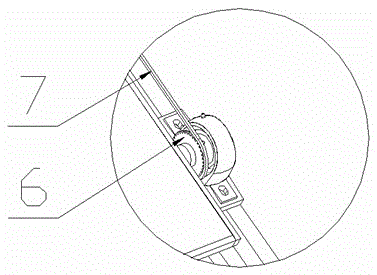 Solar photovoltaic substrate cleaning device