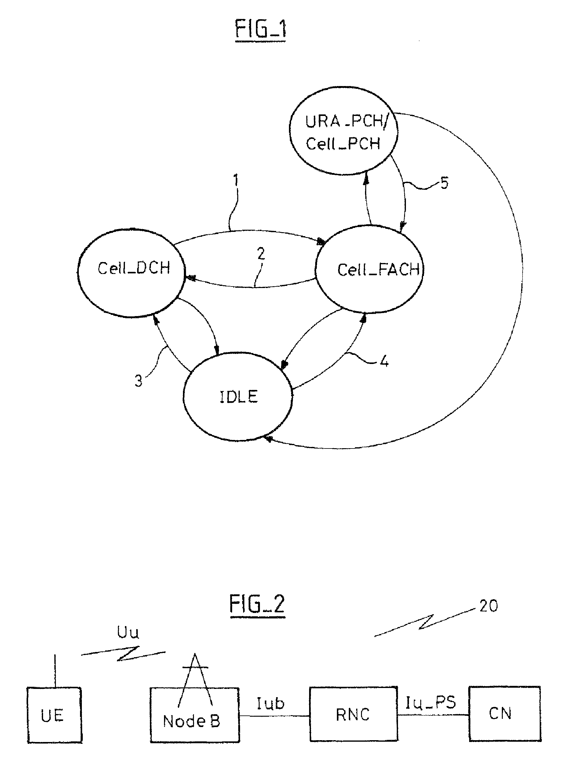 Method and device for management of an overload in a cell of a radio communication network, corresponding uses, computer program and storage means