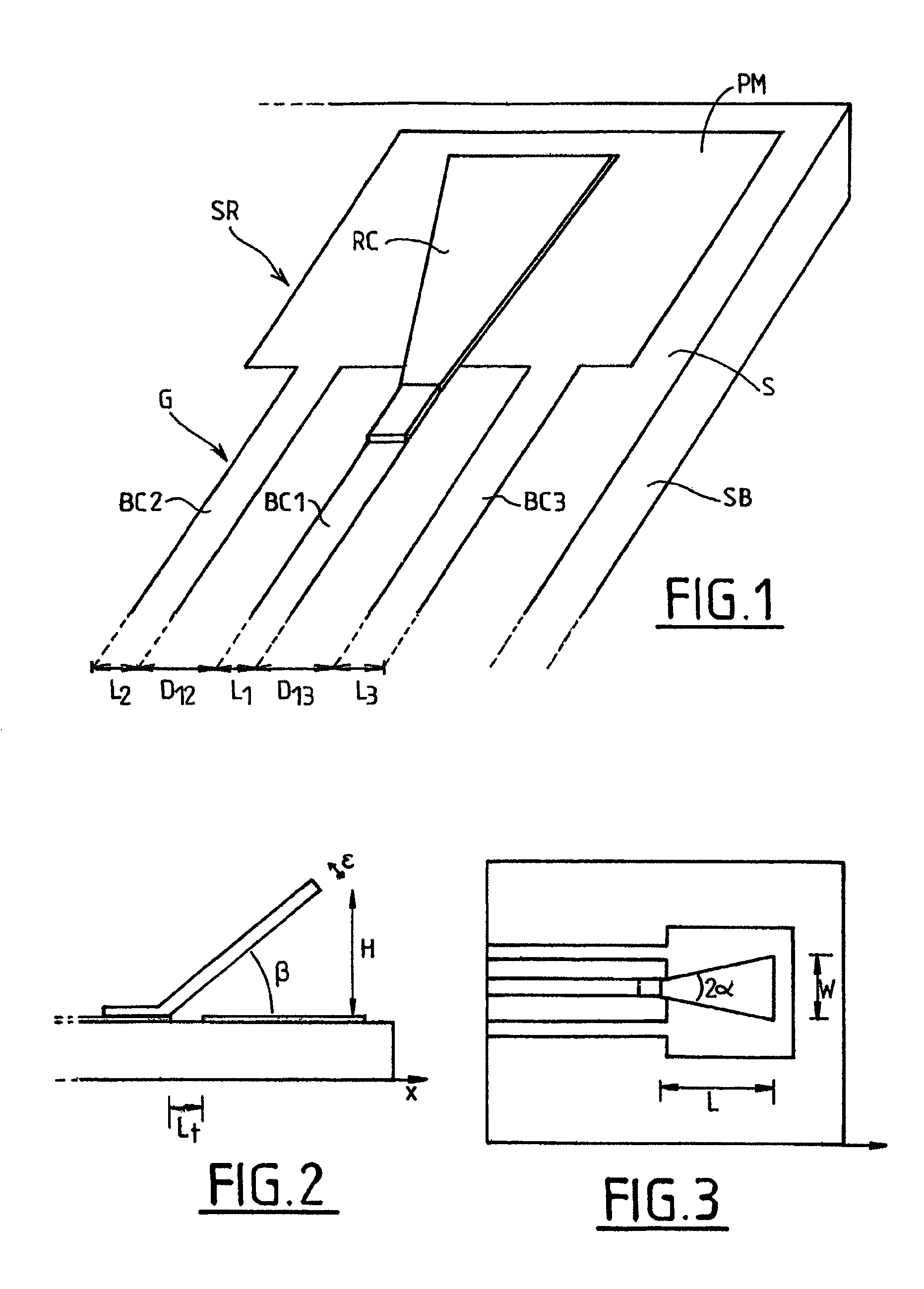 Integrated terahertz antenna and transmitter and/or receiver, and a method of fabricating them