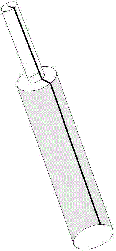 Angle compensation kinematics solving method of one kind of rod end floating type six-freedom-degree parallel robots