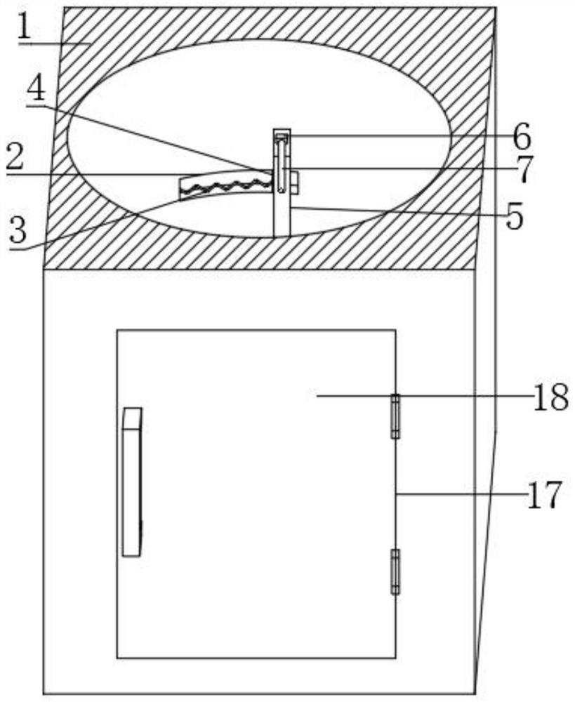 Public 5G communication base station and moisture-proof method thereof