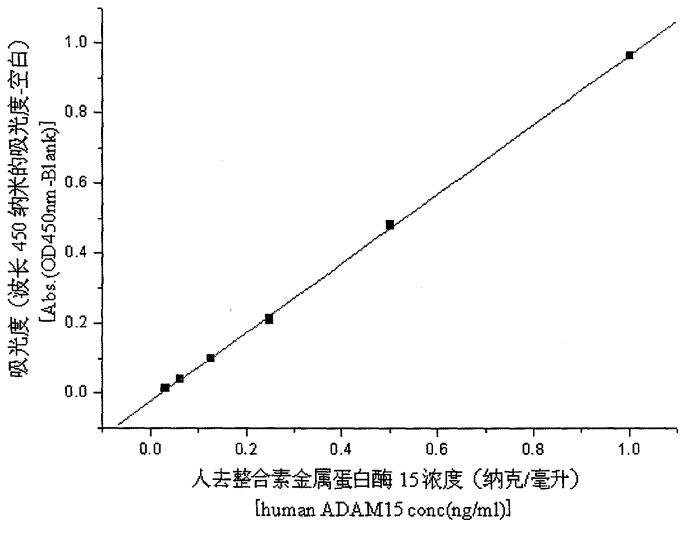 Recombinant ADAM15h fusion protein, preparation method and applications thereof