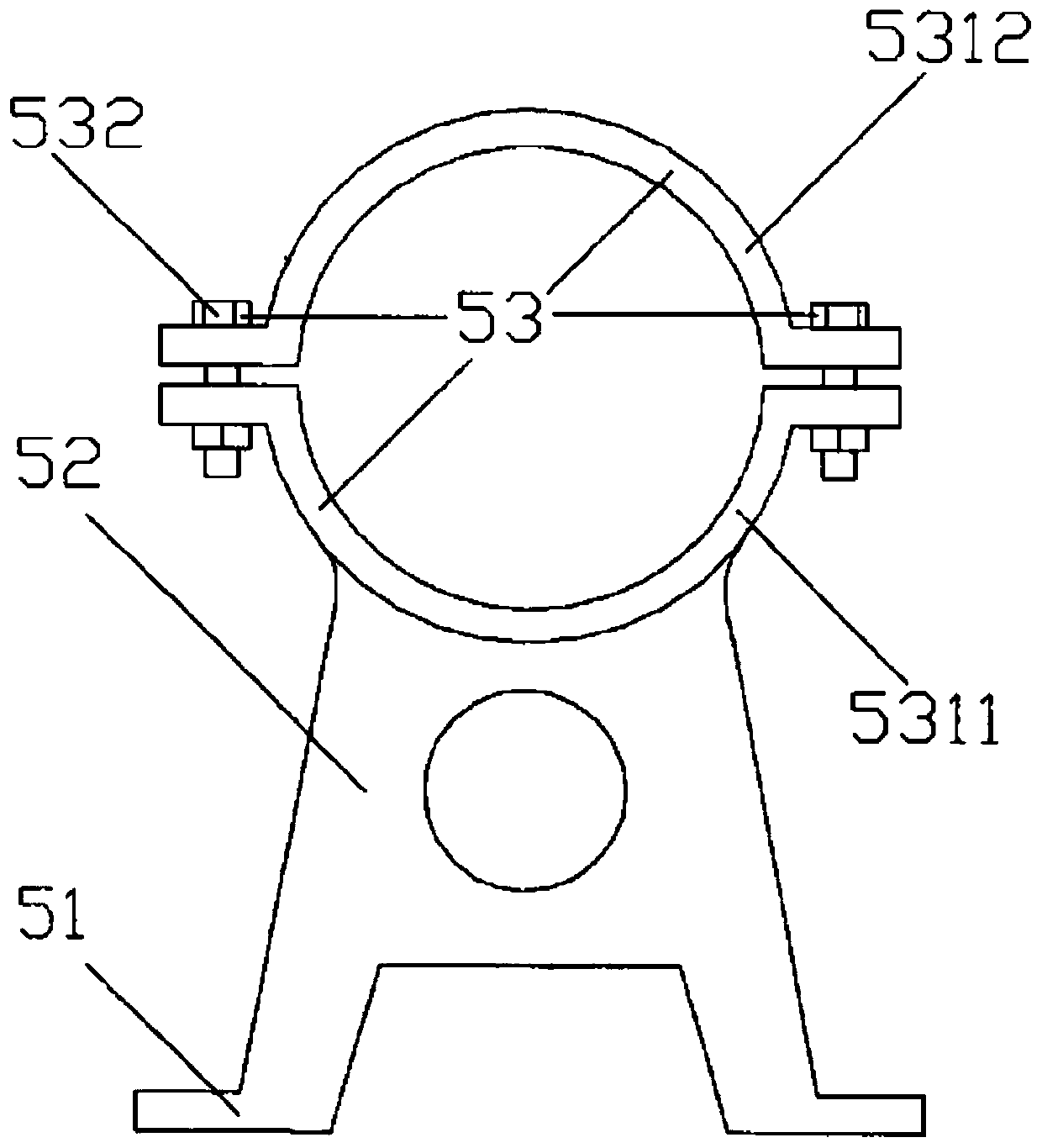 Abrasion-resistant three-dimensional sand suction pump and working method thereof