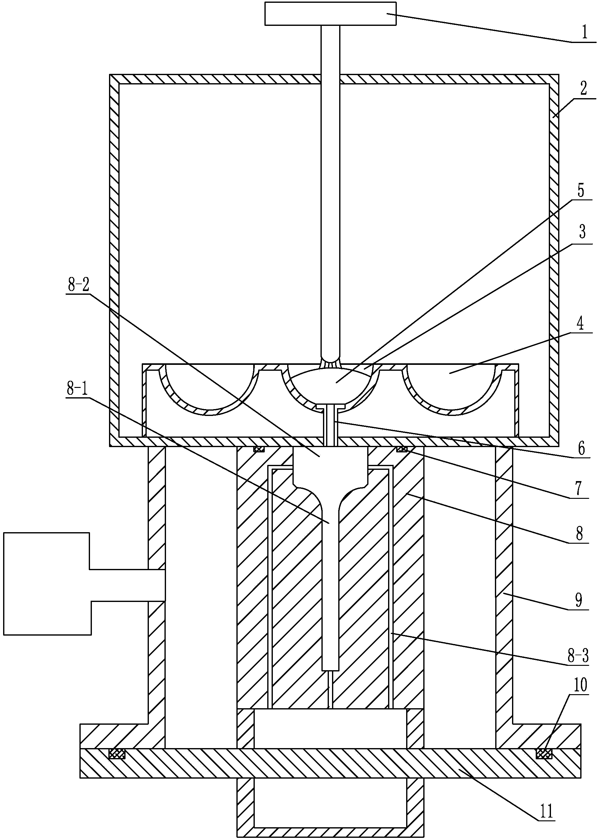 Casting method of high-volume-fraction reinforced-phase titanium-based composite material casting