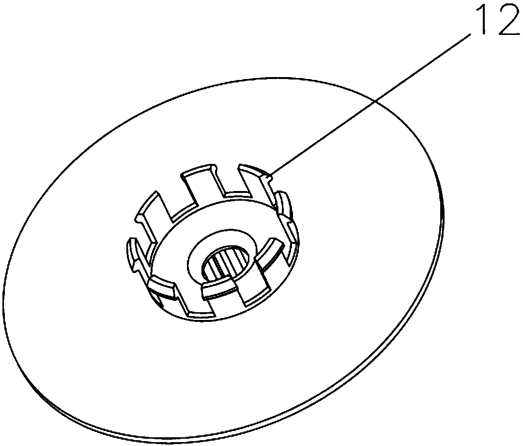 Metal-free-material filter element and filter thereof