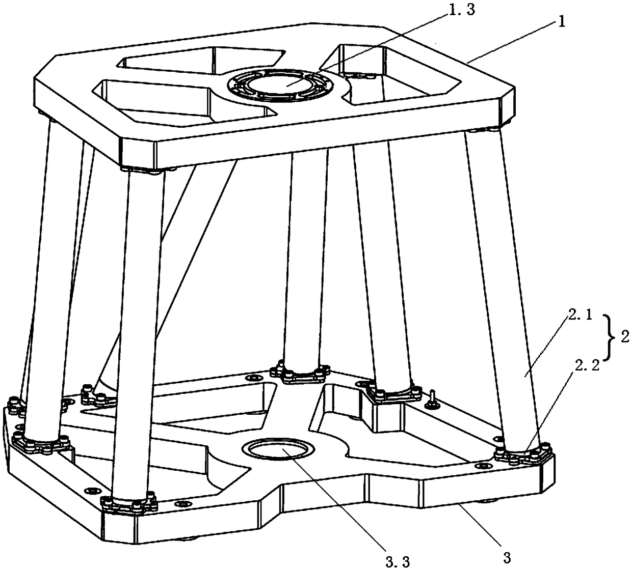 Bonding and assembling method of precise carbon fiber truss