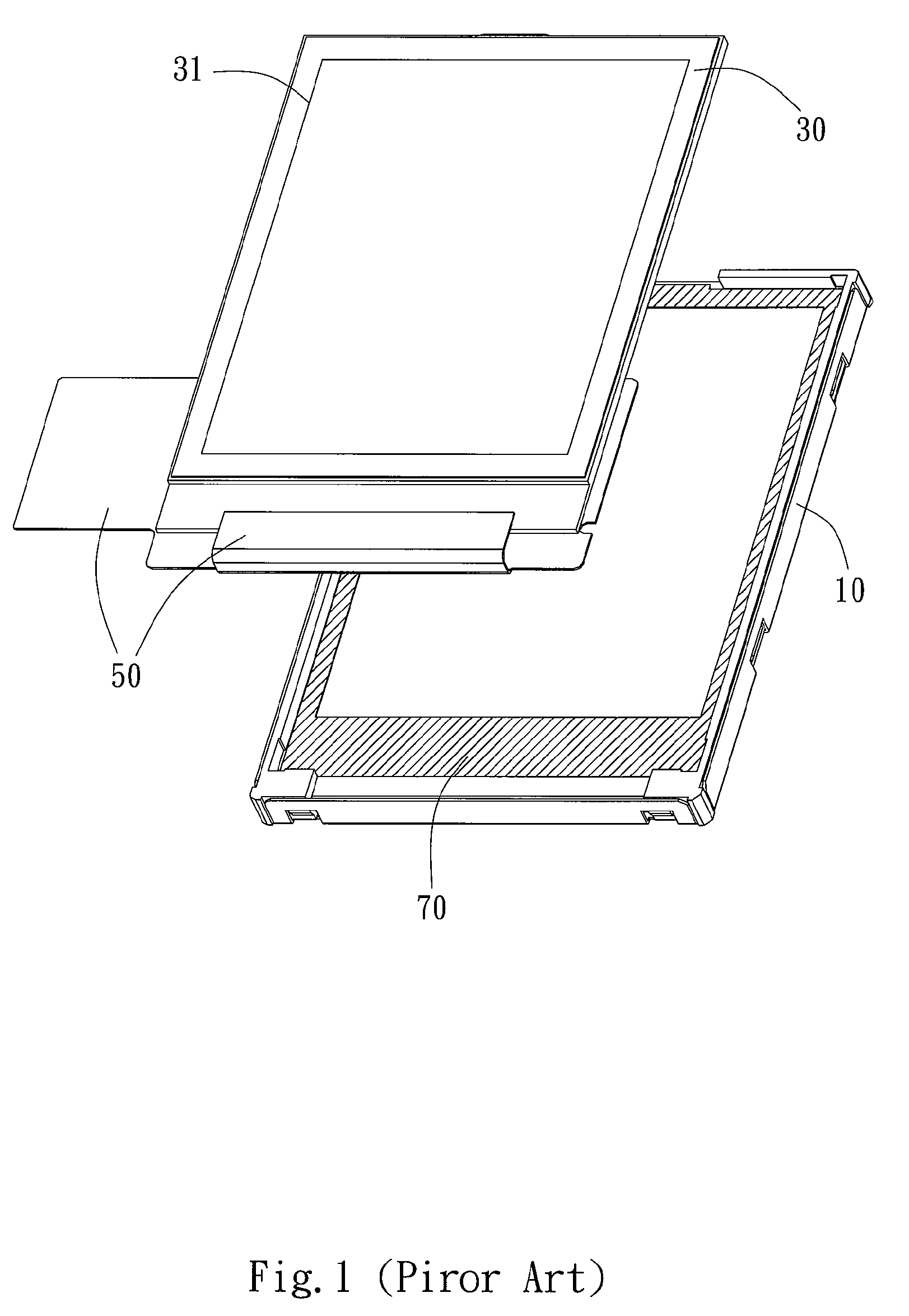 Display device with shielding adhesive layer and a method for manufacturing thereof