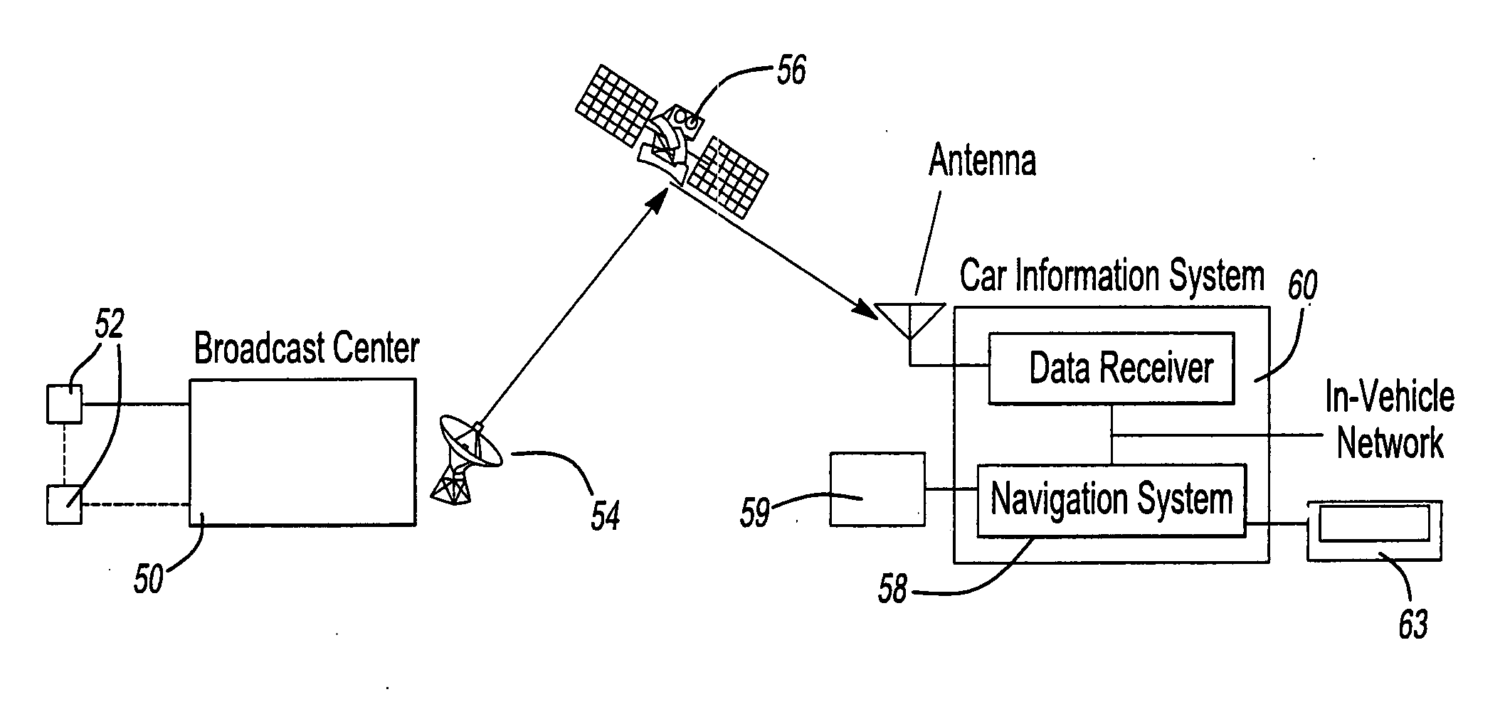 System and method for processing and displaying traffic information in an automotive navigation system