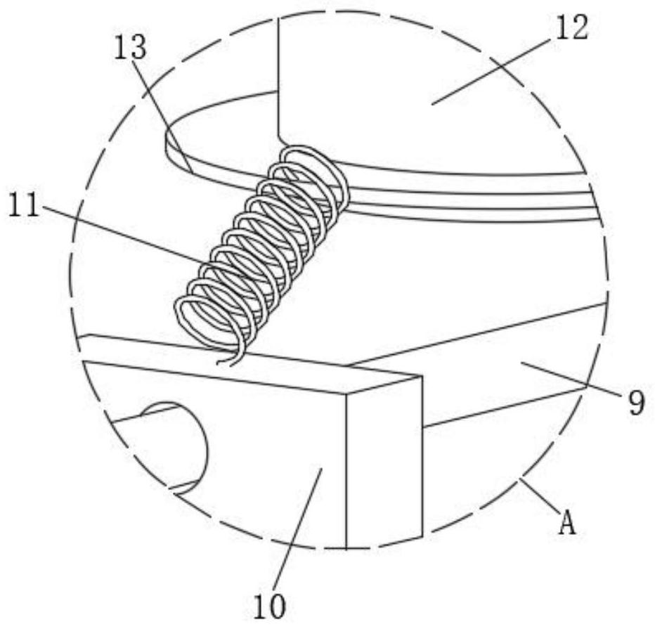 Neurosurgery postoperative recovery equipment capable of being adjusted according to illness degree