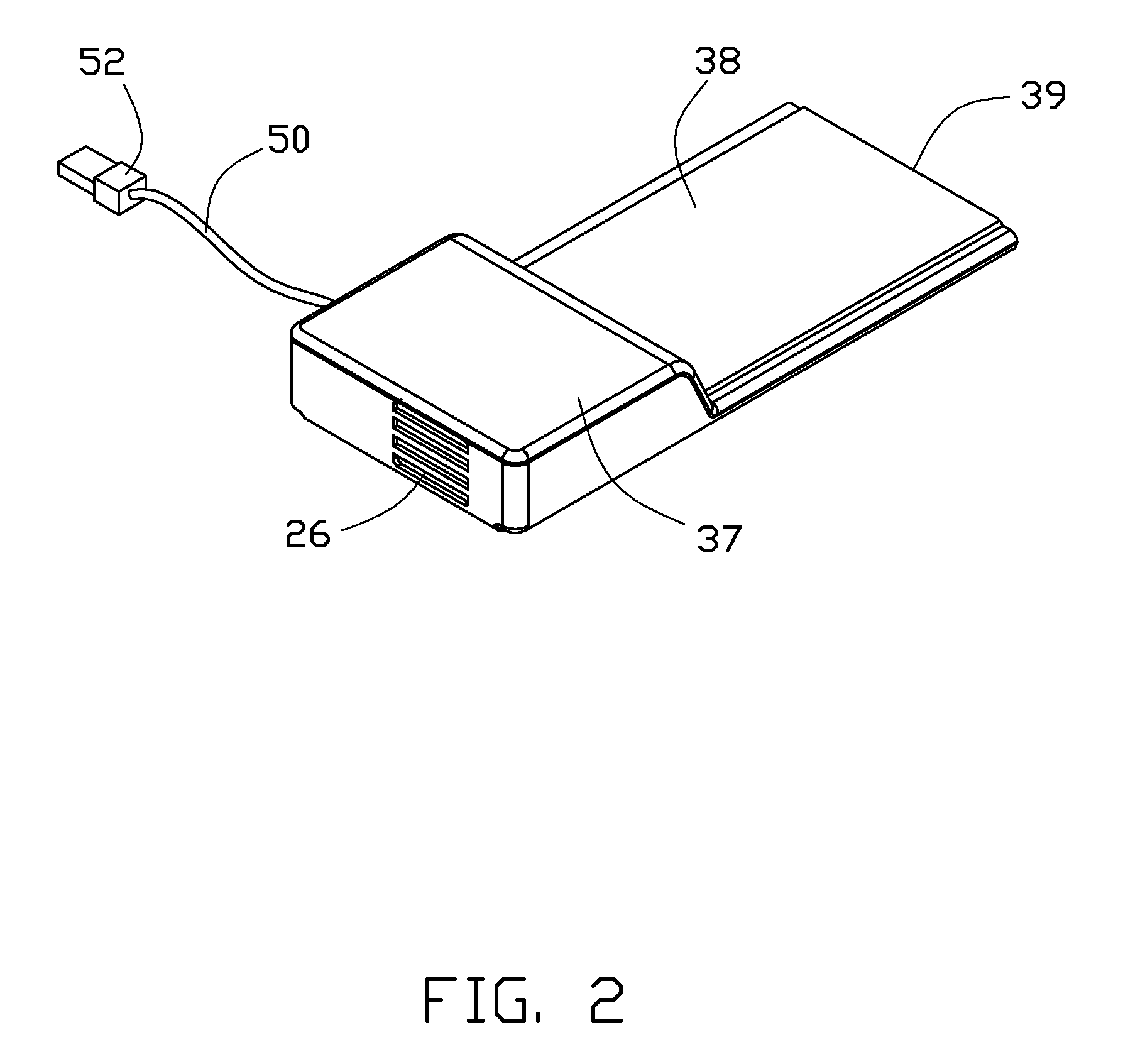 External heat dissipation device