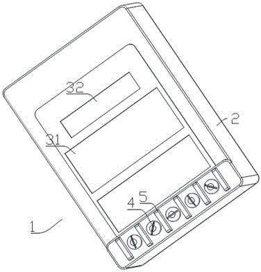 Master regulating and control switch for planting temperature of greenhouses