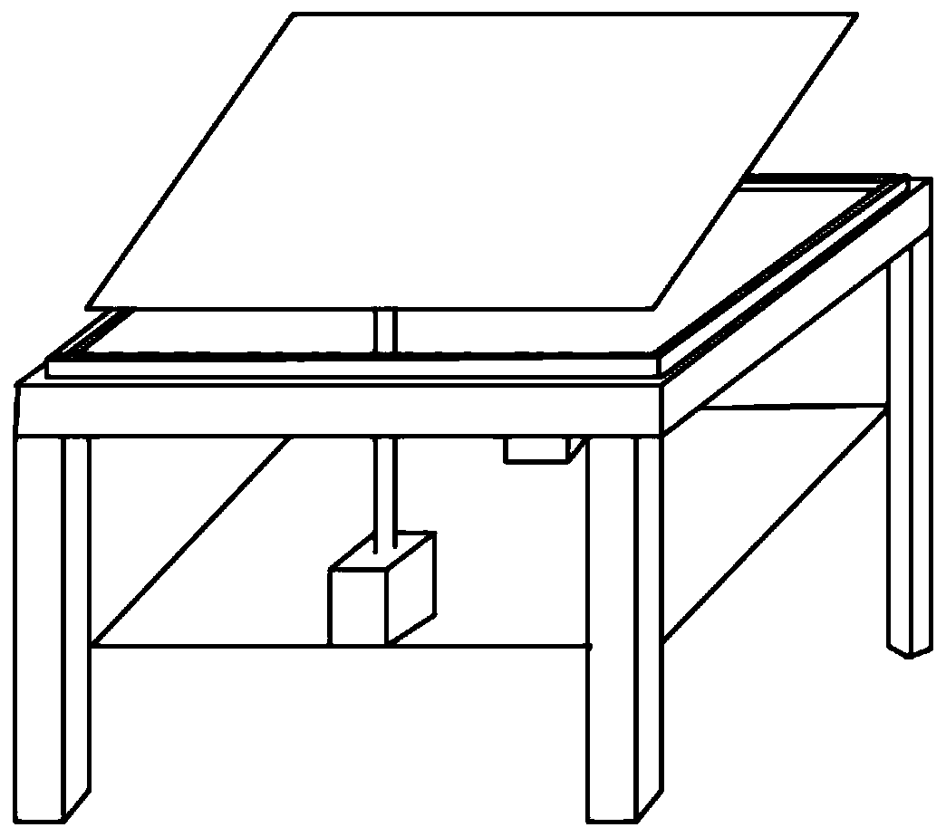 Photo frame shaping device capable of achieving orderly transportation