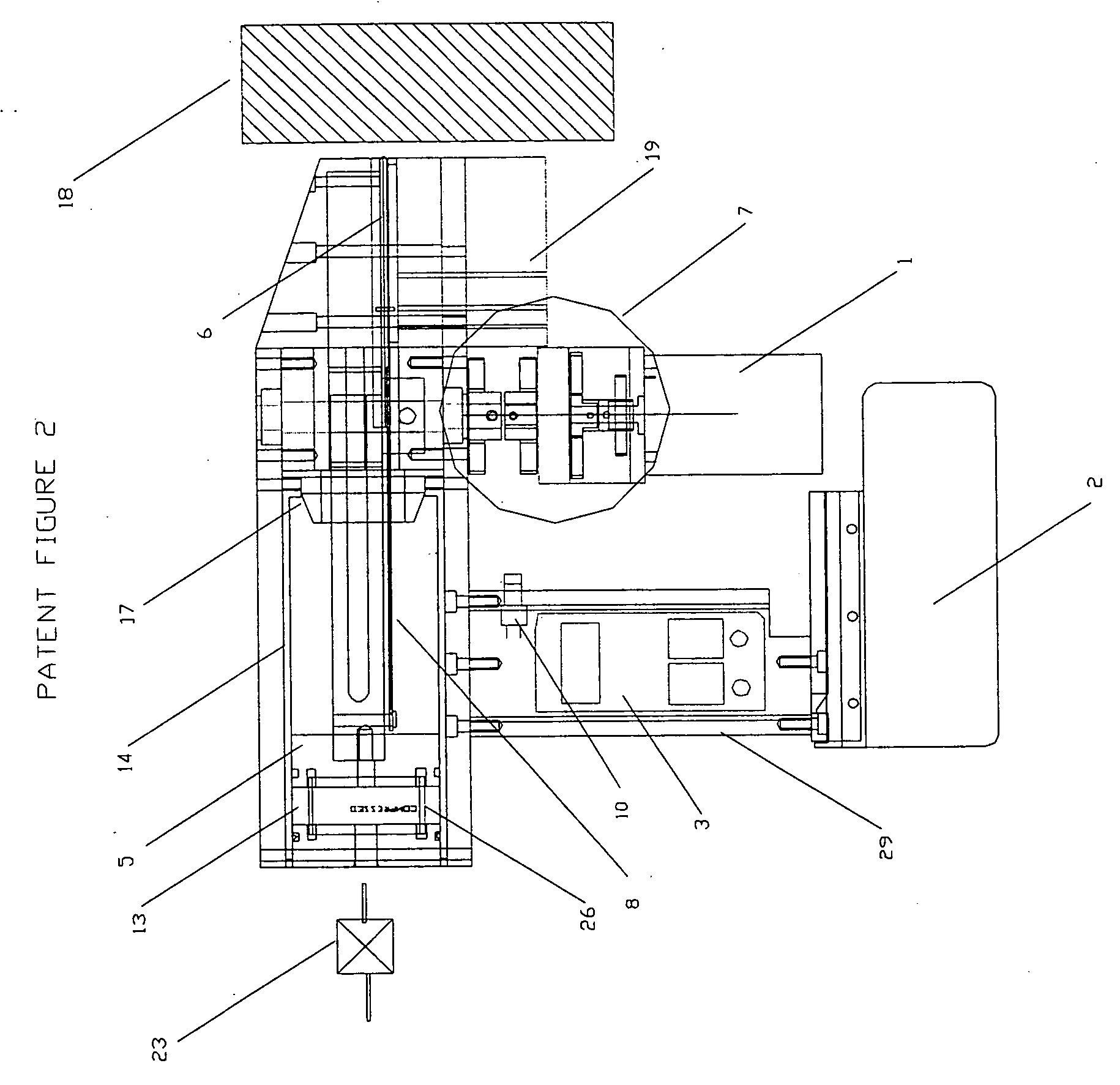 Electric motor driven energy storage device for impacting