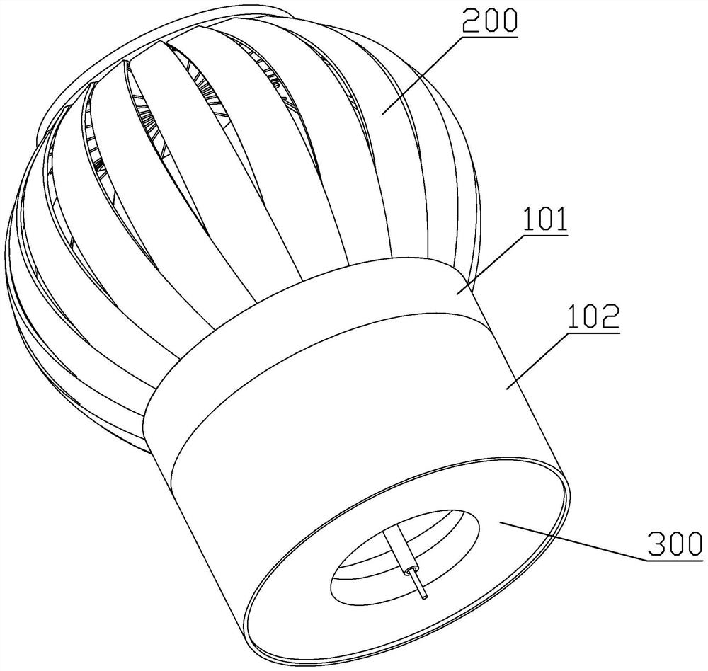 Controllable dedusting environment-friendly unpowered air 1cap