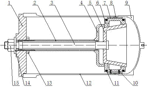 Butt welding positioning device for thin-walled cylinder with seal head